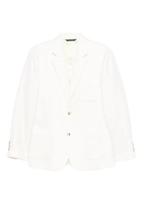 Lacoste pocket button blazer - White