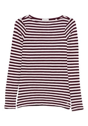 Marc O'Polo striped long-sleeve T-shirt - White