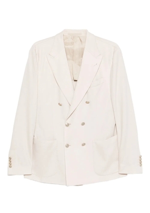 Eleventy double-breasted blazer - Neutrals