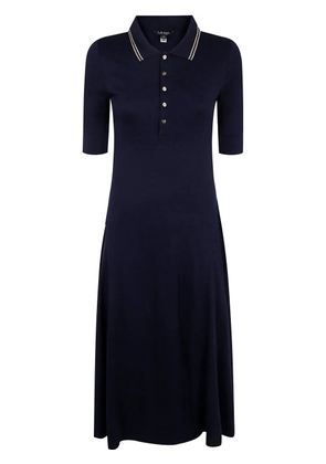Lauren Ralph Lauren polo-collar dress - Blue