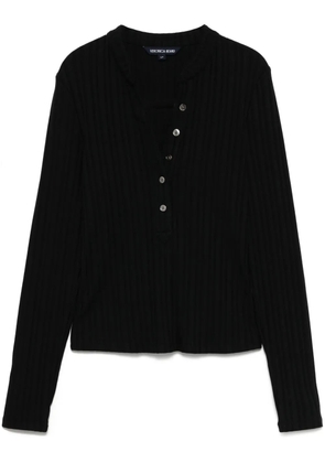 Veronica Beard Jocelyn Henley shirt - Black