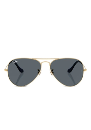 Ray-Ban pilot-frame tinted sunglasses - Gold