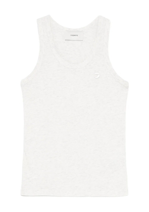 Coperni logo tank top - Grey