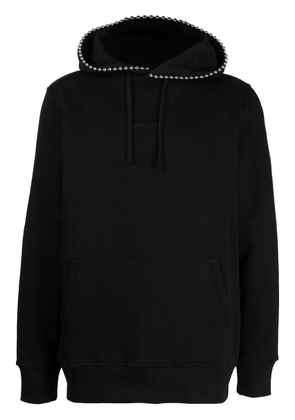 1017 ALYX 9SM studded logo-print hoodie - Black