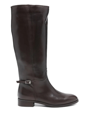 Julie Dee 30mm buckle-detail boots - Brown