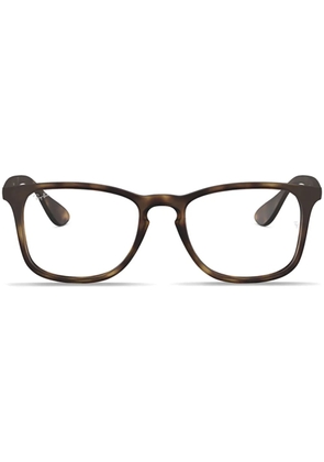 Ray-Ban tortoiseshell-effect glasses - Brown