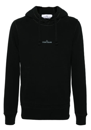 Stone Island cotton hoodie - Black