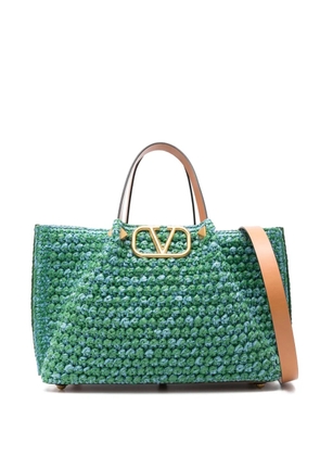 Valentino Garavani VLogo tote bag - Blue