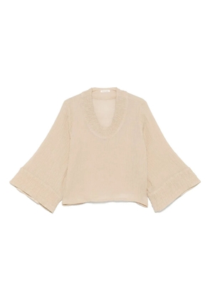 By Malene Birger Moon blouse - Neutrals