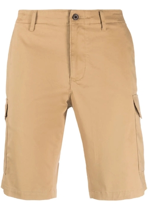 Tommy Hilfiger Harlem logo-embroidered cargo shorts - Neutrals