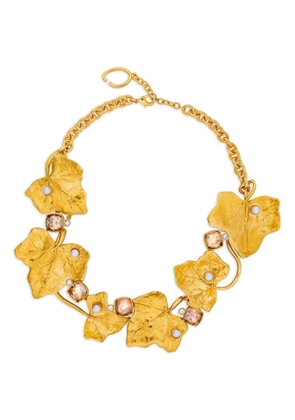 Oscar de la Renta Ivy vine-shaped necklace - Gold