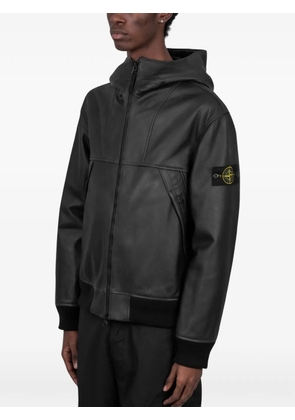 Stone Island logo-detail bomber jacket - Black