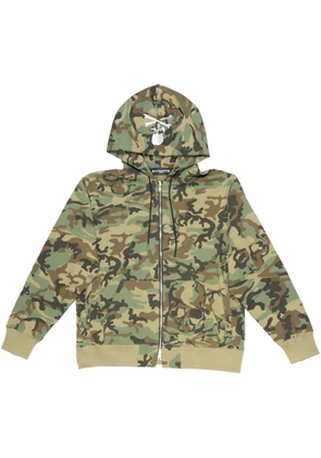 Mastermind World zip-up hoodie - Green