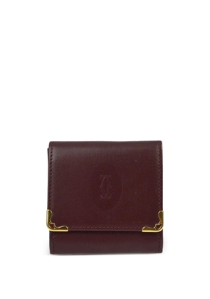 Cartier 1990-2000 coin purse wallet - Red
