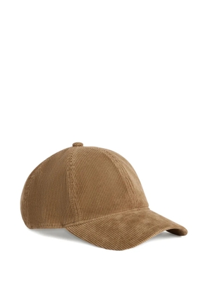Woolrich corduroy baseball cap - Brown