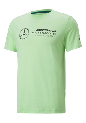 PUMA Mapf1 Mercedes Essential logo-print T-shirt - Green