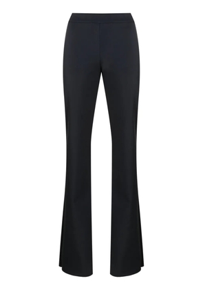 Gloria Coelho high-waisted straight-leg trousers - Black