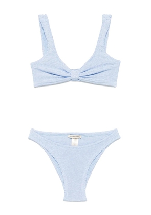 PARAMIDONNA seersucker bikini - Blue