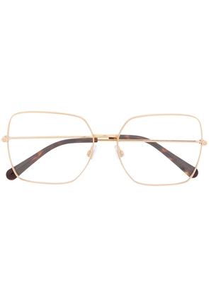 Dolce & Gabbana Eyewear DG1323 oversized glasses - Gold