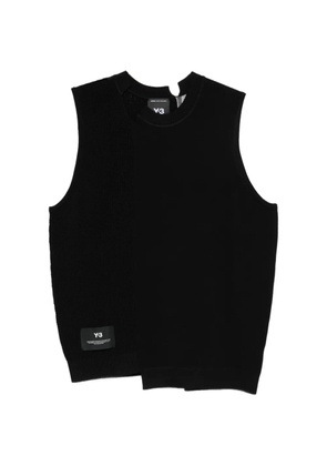 Y-3 GFX knit tank top - Black