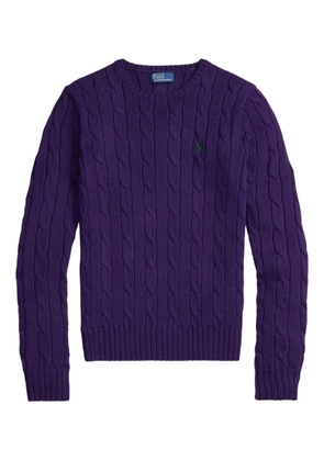 Polo Ralph Lauren cable-knit sweater - Purple