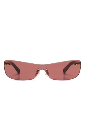 Jacquemus rimless sunglasses - Brown