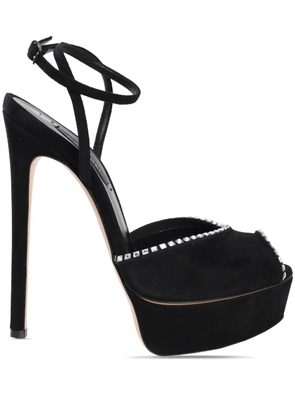 Casadei 140mm Flora Jolly sandals - Black