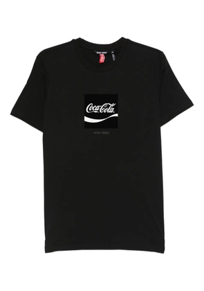 Antony Morato x Coca Cola logo-print T-shirt - Black