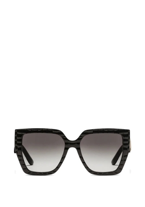 Dolce & Gabbana Eyewear DG Crossed square sunglasses - Black