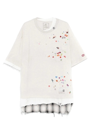 Maison MIHARA YASUHIRO layered T-shirt - Neutrals