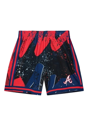 Mitchell & Ness x MLB Atlanta Braves Hyper Hoops shorts - Red