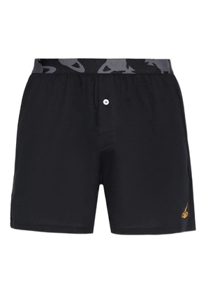 Vivienne Westwood button camouflage-waistband boxers - Black