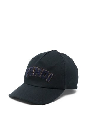 FENDI canvas baseball cap - Blue