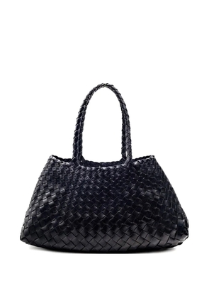 DRAGON DIFFUSION woven leather tote bag - Black