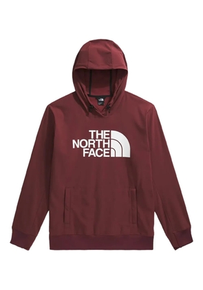 The North Face logo-print hoodie - Red