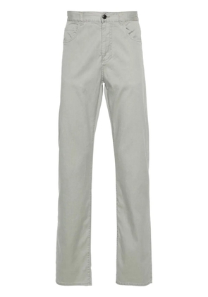 Canali relaxed-fit chinos - Green