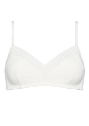 ERES Madeleine Graphic triangle bra - White