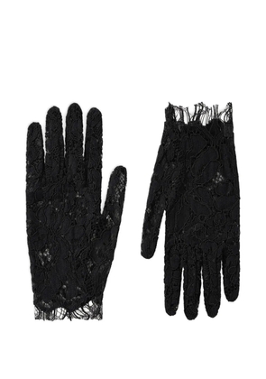 Manière De Voir Rhea lace gloves - Black