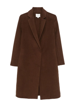 Vince single-breasted coat - Brown