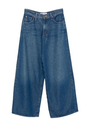 MOTHER Rigatoni Sneak wide-leg jeans - Blue