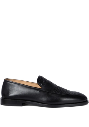 Brunello Cucinelli penny-slot loafers - Black