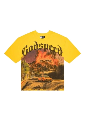 GODSPEED Los Scandalous graphic-print T-shirt - Yellow