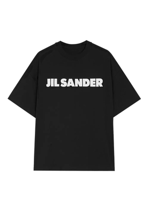 Jil Sander logo printed T-Shirt - Black