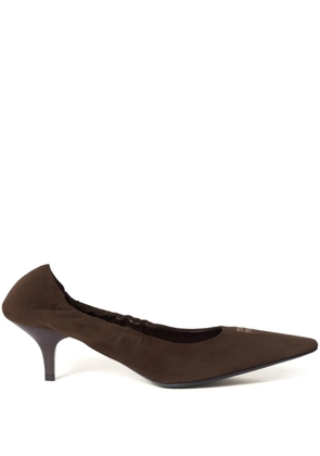 Miu Miu suede pumps - Brown
