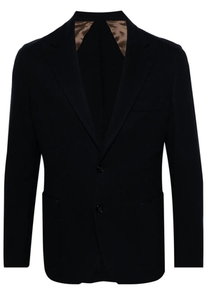 Barba wool-blend blazer - Blue
