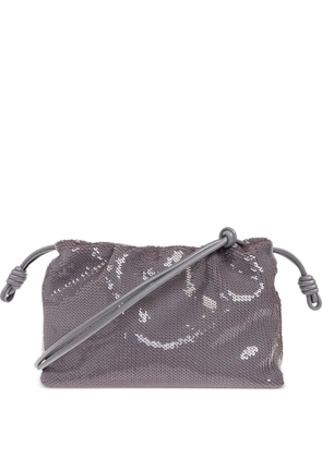LOEWE sequin-embellished shoulder bag - Grey