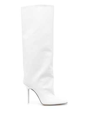 The Attico Sienna 110mm knee-high boots - White