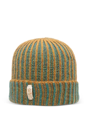 Nick Fouquet ribbed beanie hat - Yellow
