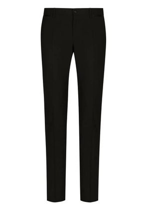 Dolce & Gabbana straight-leg tuxedo trousers - Black