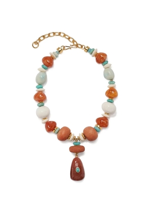 Lizzie Fortunato beaded necklace - Gold